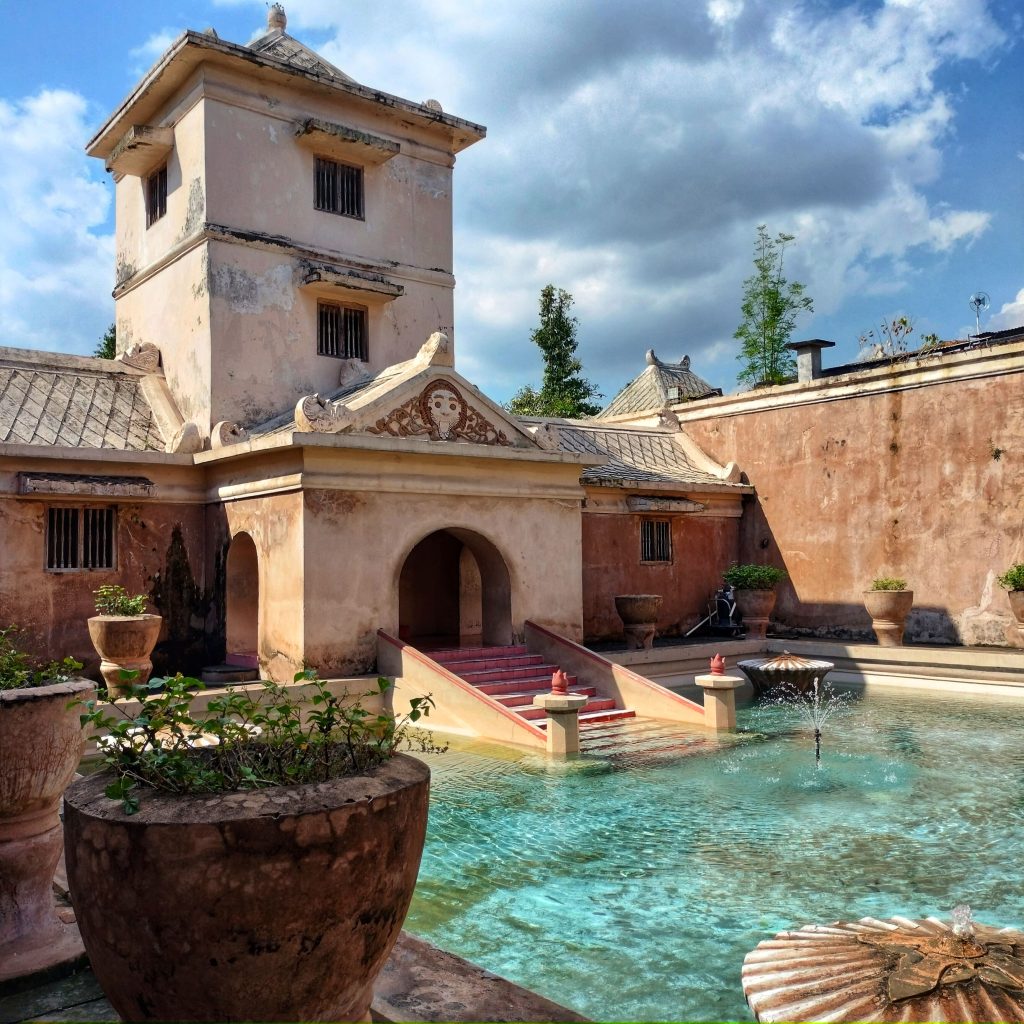 Tamansari Water Castle royal bathing complex in Yogyakarta, Indonesia