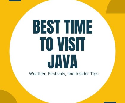 Best time to visit java