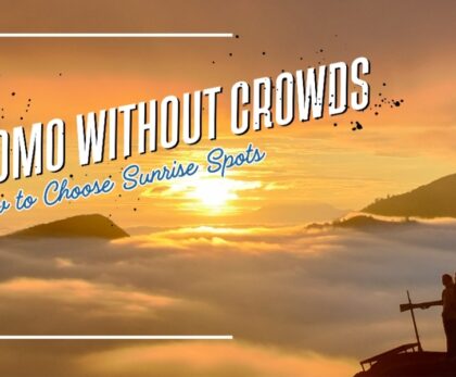 Bromo without crowds