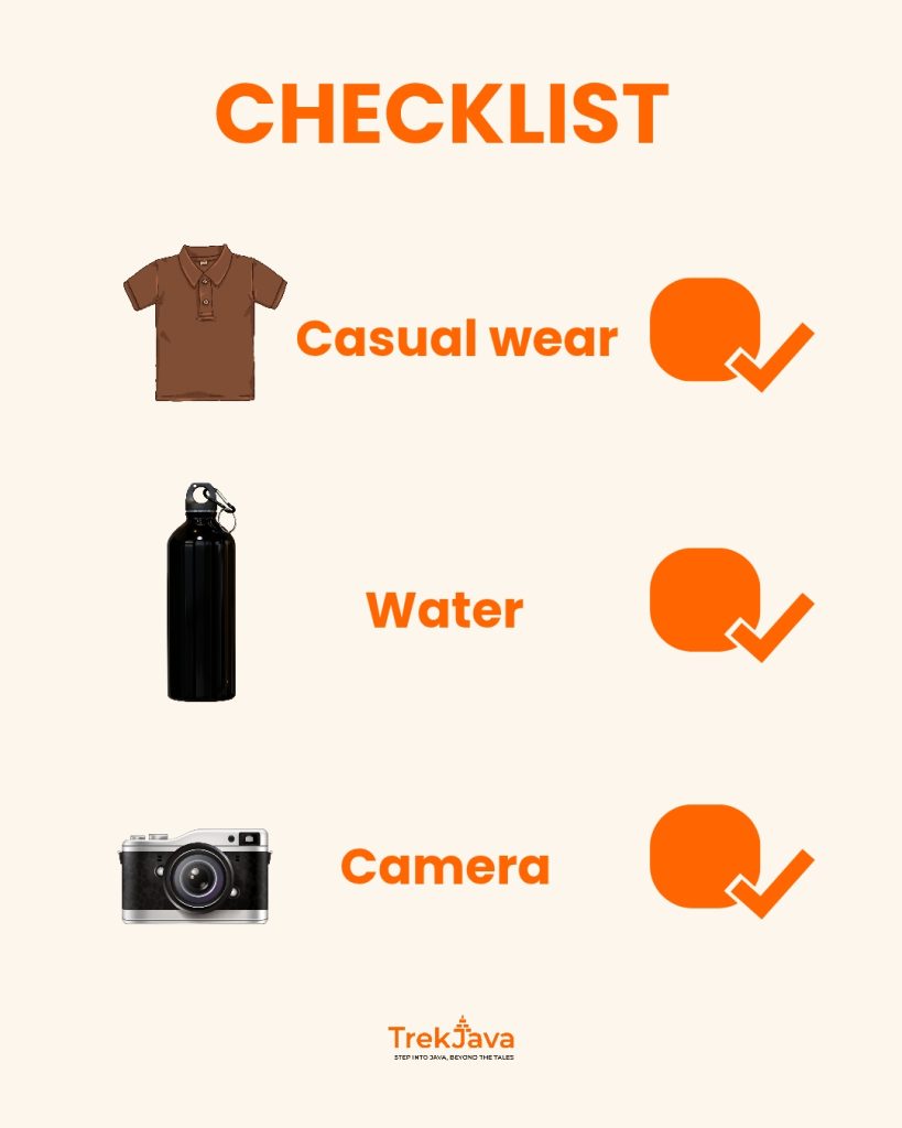 Singosari temple visitor checklist