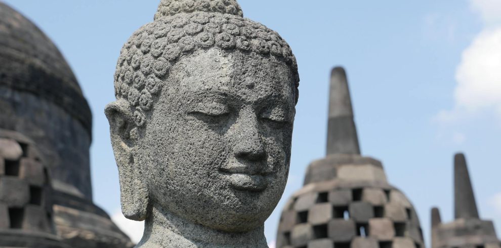 borobudur stupa detail