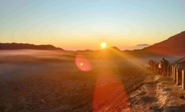 Bromo sunrise without crowds viewpoint