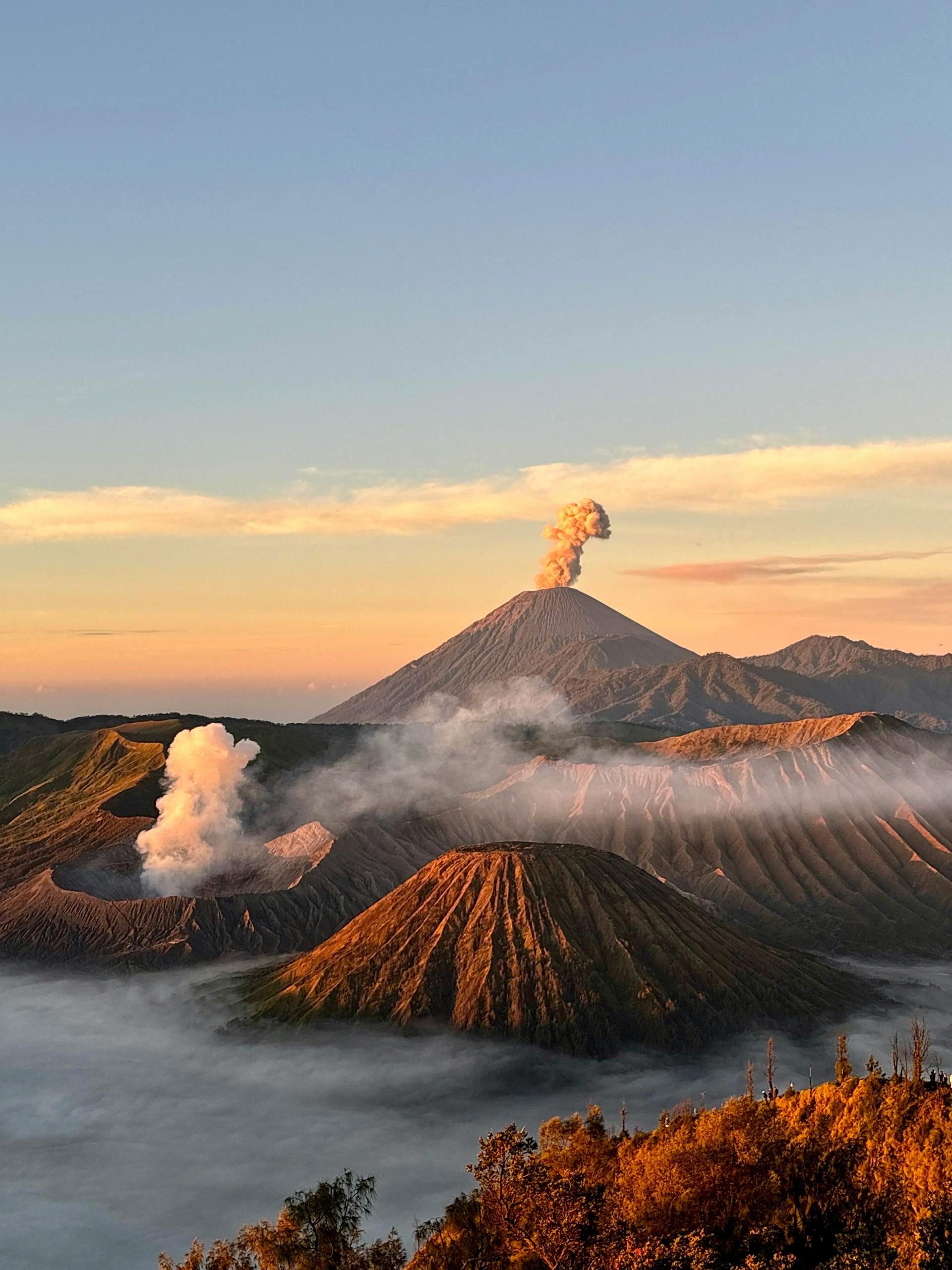 Mount Bromo Volcano Landscape