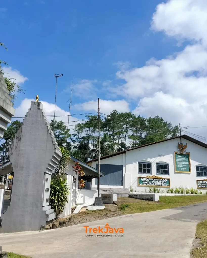 Old colonial building at Kaliklatak Plantation in Banyuwangi