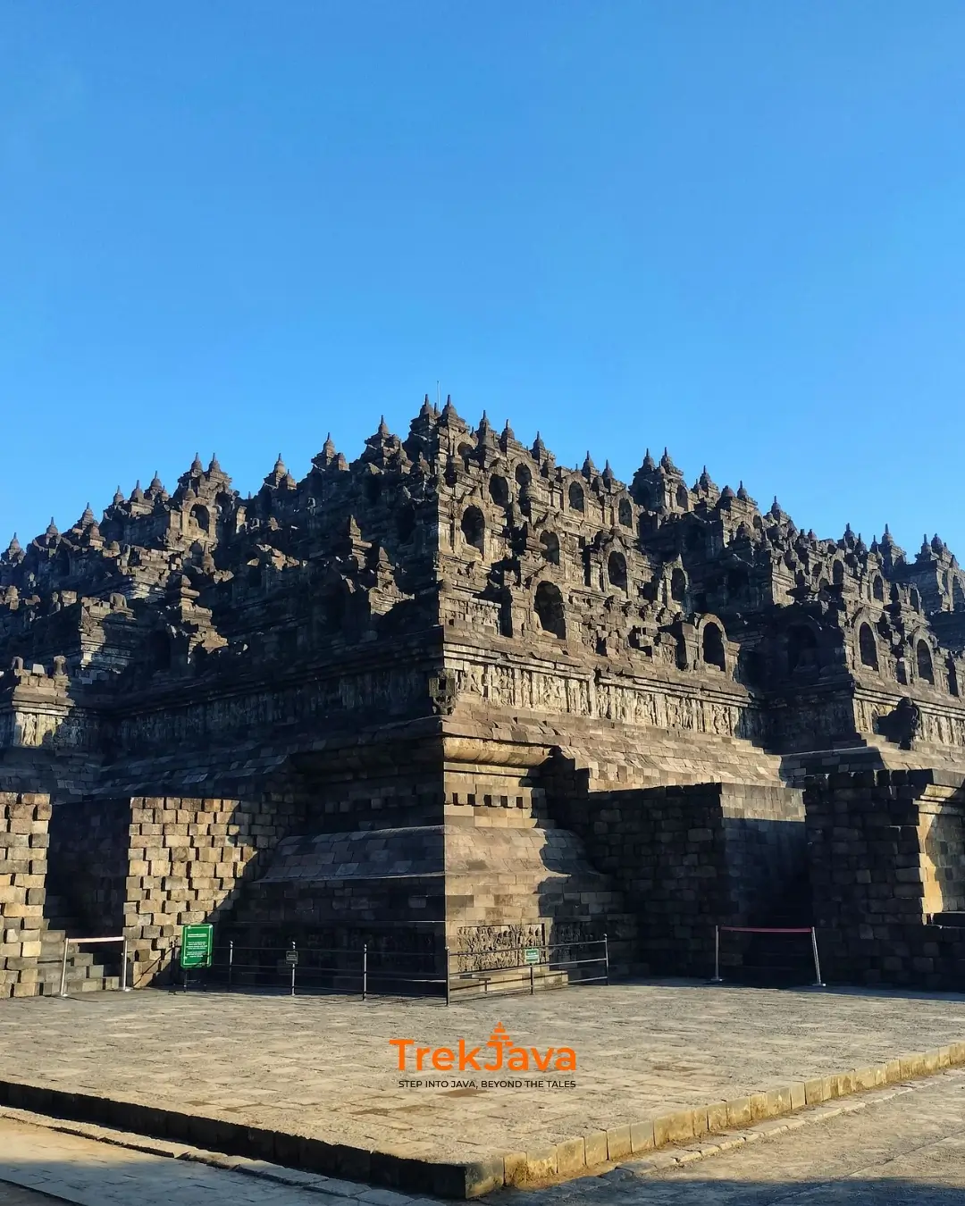 Borobudur Temple in Central Java, Indonesia