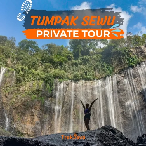 Tumpak Sewu Private Tour with view of Tumpak Sewu Waterfall